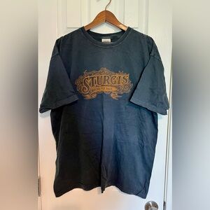 Sturgis‎ 2011 71st Annual Motorcycle Rally Nicely Faded Black Blue T-Shirt